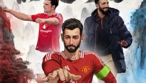 半岛体育注册网址-棋逢对手！曼联官博发海报预热曼市德比：B费执红棋落子