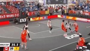 冷血绝杀！相智超撤步两分 帮助中国三人男篮绝杀加拿大！